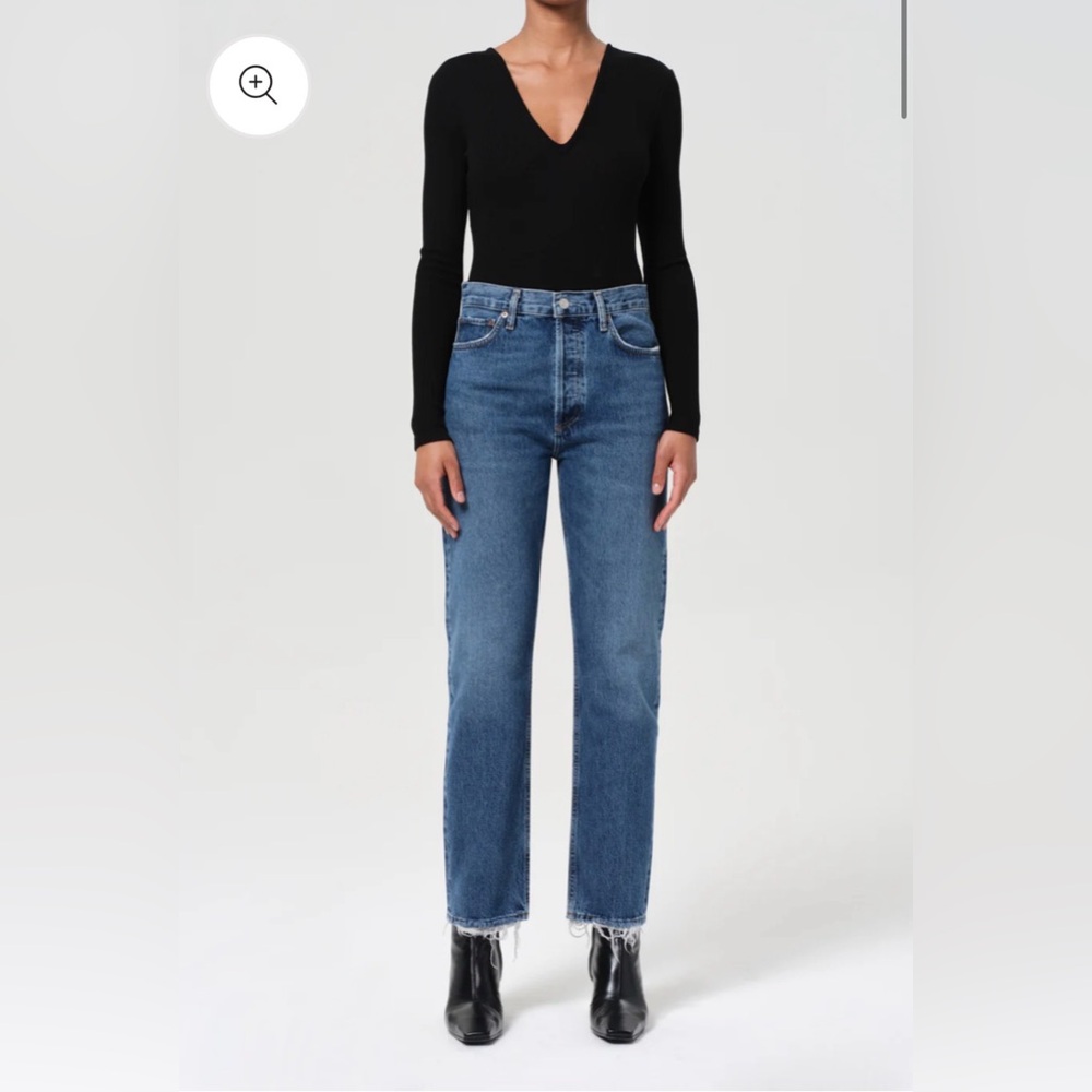 Agolde 90s Crop High Rise Straight size 28